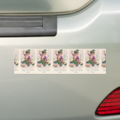  Happy St Patricks Day Shamrock Champagne Bumpersticker (Op auto)