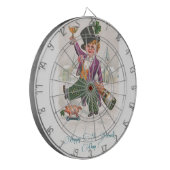  Happy St Patricks Day Shamrock Champagne Dartbord (Voorkant Links)