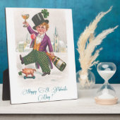  Happy St Patricks Day Shamrock Champagne Fotoplaat (Zijkant)