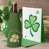 Happy St. Patrick's Day Shamrock Clover Flesjeskoeler