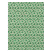 "Happy St. Patrick's Day"Shamrock Tablecloth Tafelkleed (Voorkant)