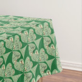 "Happy St. Patrick's Day"Shamrock Tablecloth Tafelkleed (Voorbeeld)