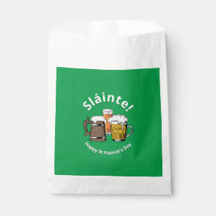 HAPPY ST PATRICKS DAY Sláinte Beers Green Bedankzakje