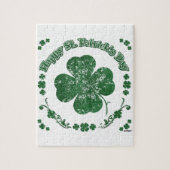 Happy St. Patrick's Day -  stijl Legpuzzel (Verticaal)