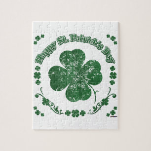 Happy St. Patrick's Day - stijl Legpuzzel