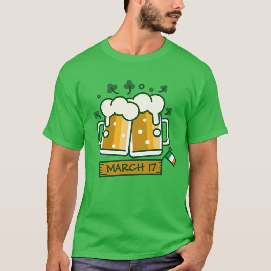 Happy St. Patrick's Day T-shirt (Voorkant)