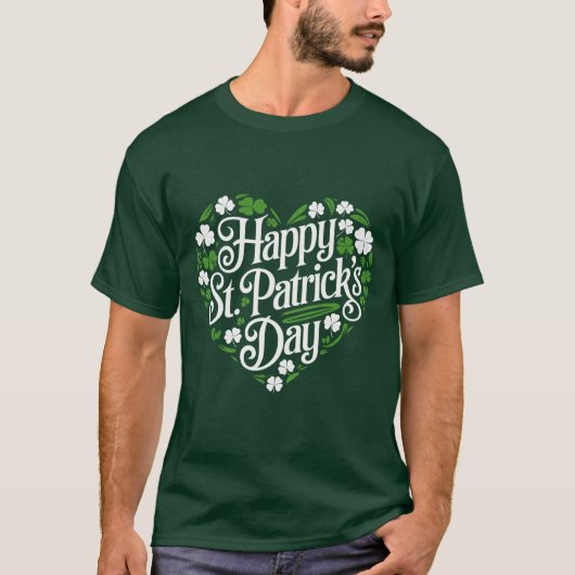 Happy St Patrick's Day T-shirt (Voorkant)