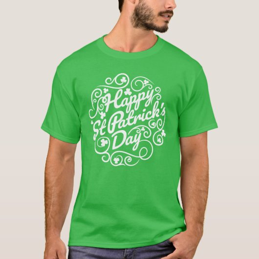 Happy St. Patrick's Day T-shirt (Voorkant)