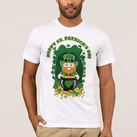 Happy St. Patricks Day T-shirt perfect cadeau (Voorkant)