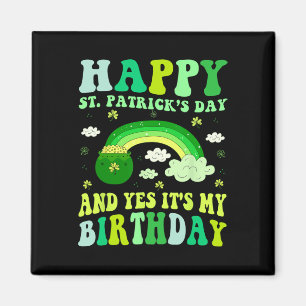 Happy St Patricks Day Verjaardag Saint Paddys Vrou Magneet