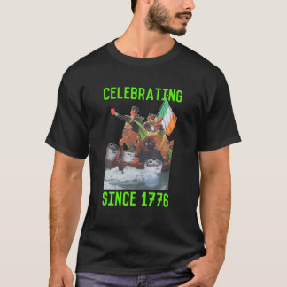Happy St Patrick's Day Viering sinds 1776 T-shirt