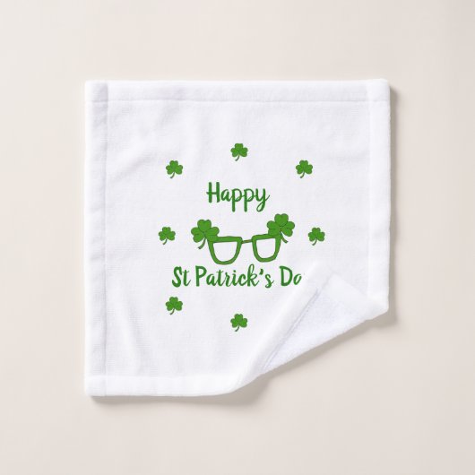 Happy St Patrick's Day Washandje (Wasdoekje)