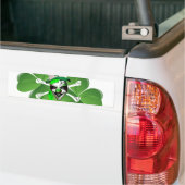 Happy St Patrick's enguarline Bumpersticker (Op Truck)