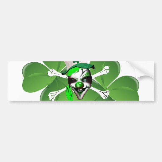 Happy St Patrick's enguarline Bumpersticker (Voorkant)