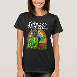 Happy St Patrick's French bulldogs Dog in Leprecha T-shirt