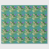 Happy St Patrick's Lepreachaun Wrapping Paper Cadeaupapier (Vlak)