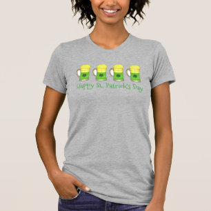 Happy St Patrick's Paddy's Green Beer Mok T-shirt