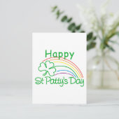 Happy St Patty's Day Briefkaart (Staand voorkant)