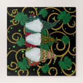 Happy St. Patty's Day GNOMES Legpuzzel (Horizontaal)