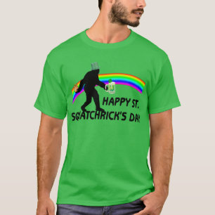 Happy St Squatchricks Day T-shirt