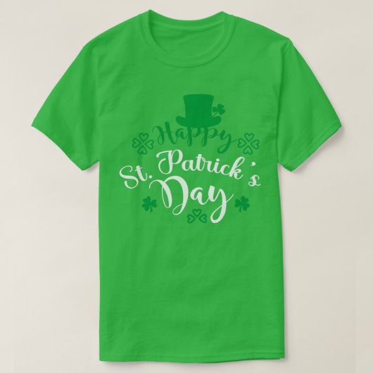 Happy St T-shirt (Design voorkant)