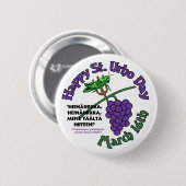 Happy St. Urho Day Ronde Button 5,7 Cm (Voorkant /achterkant)