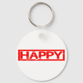 Happy Stamp Sleutelhanger (Achterkant)