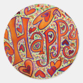 Happy Sticker (Devant)