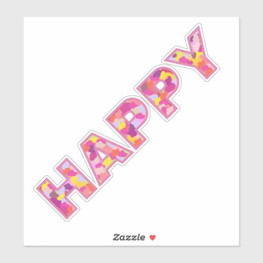 Happy Sticker (Vel)