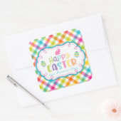 Happy Sticker personnalisé de Pâques (Enveloppe)