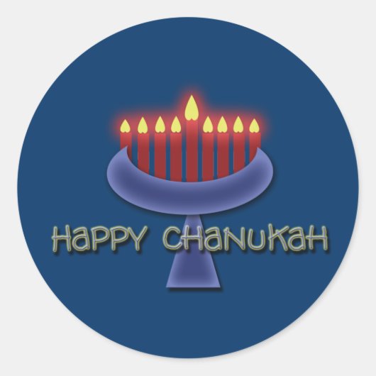 Happy stickers Chanukah (Devant)