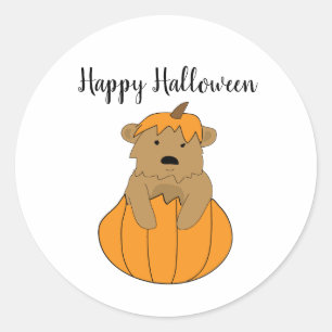 Happy Stickers Citrouille d'Halloween