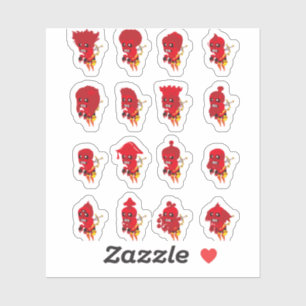 Happy stickers halloween