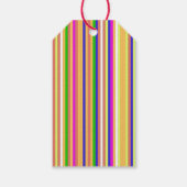 Happy Stripes Cadeaulabel (Achterkant)