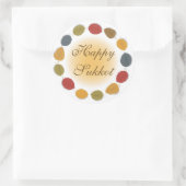 Happy Sukkot Holiday Sticker (Sac)
