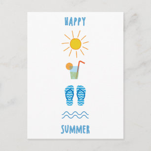 Happy Summer Briefkaart