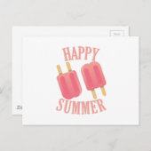 Happy Summer Briefkaart (Voorkant / Achterkant)