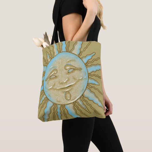 Happy Summer glimlachend Sun Artwork | CANVAS TAS (Dichtbij)