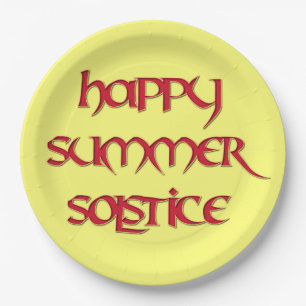 Happy Summer Solstice Paper Bord