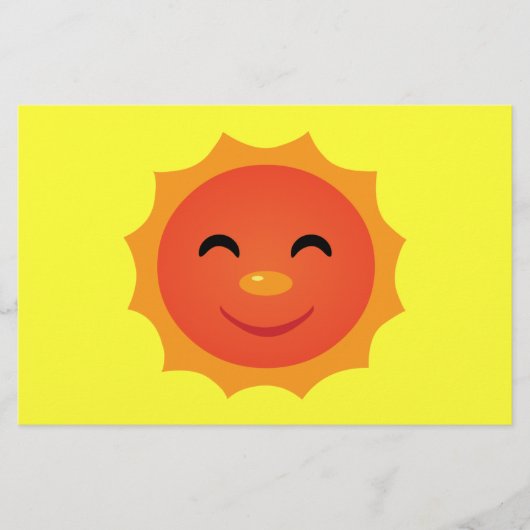 Happy Sun Briefpapier (Voorkant)