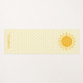 Happy Sun Great Day Morning Stretching Yogamat (Voorkant (horizontaal))