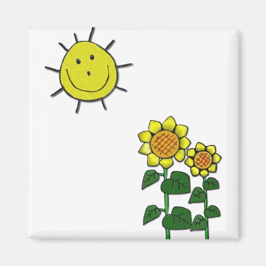 Happy Sun Magneet (Voorkant)