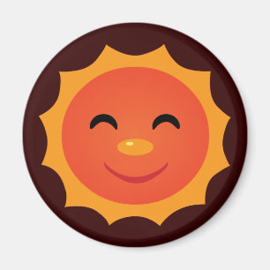 Happy Sun Magneet