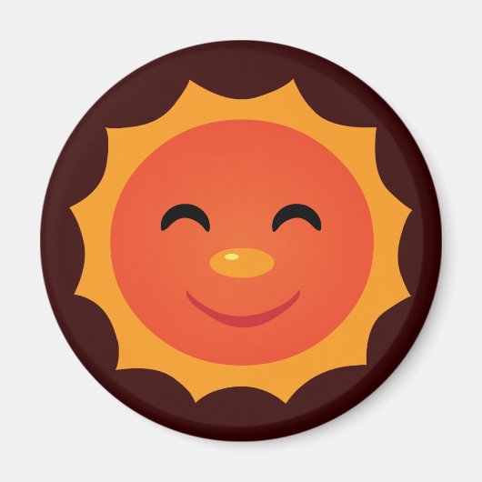Happy Sun Magneet (Voorkant)