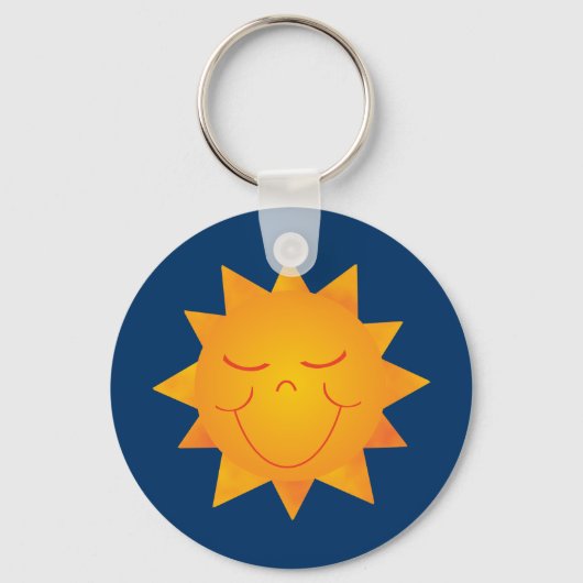 Happy Sun Sleutelhanger (Voorkant)