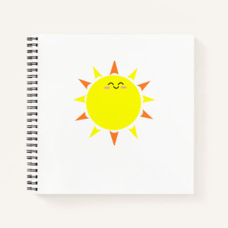Happy Sun Spiral-Notitieboek Notitieboek