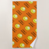 Happy Sun - Vitamine D Revolutie Strandlaken (Voorkant)