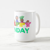 Happy Sunday Koffiemok (Voorkant rechts)