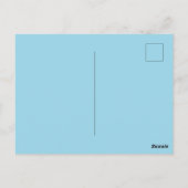 Happy Sunny Day Cute Smiling Sun Print Briefkaart (Achterkant)