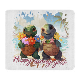 Happy sunny year too snijplank